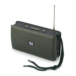 Altoparlanti Bluetooth portatili T&G TG282 con torcia, supporto TF card / FM / disco AUX / U da 3,5 mm / chiamata in vivavoce (verde)