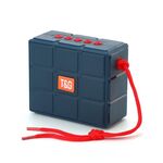 T & G TG311 LED Torcia elettrica portatile Bluetooth altoparlante Bluetooth, supporta scheda TF / FM / 3,5 mm AUX / UCK (blu)