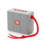 Altoparlante Bluetooth Bluetooth a LED T & G TG311, supporta la scheda TF / FM / 3,5 mm AUX / UCK del disco (grigio)