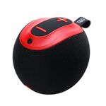T & G TG623 TWS portatile altoparlante wireless esterna per esterni subwoofer Subwoofer 3D support stereo fm / tf card (rosso)
