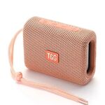 T & G TG313 Portatile Outdoor Impermeabile Bluetooth Altoparlante Subwoofer Subwoofer Scheda TF Scheda FM Radio Aux (oro rosa)