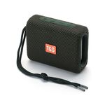 T & G TG313 Portatile Outdoor Impermeabile Bluetooth Altoparlante Subwoofer Subwoofer Scheda TF Scheda FM Radio AUX (verde)