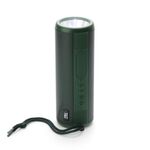 Altoparlante Bluetooth impermeabile all'aperto T & G TG635 con funzione di torcia (verde)