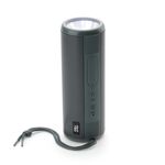 T & G TG635 Altoparlante Bluetooth impermeabile all'aperto portatile con funzione di torcia (grigio)
