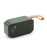 T & G TG296 Portable Wireless Bluetooth 5.0 Altoparlante Supporto TF Scheda TF / FM / 3.5MM AUX / U-Disk / A Hands-Free (Green)