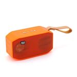 T & G TG296 Bluetooth portatile Bluetooth 5.0 Supporto per altoparlanti TF Scheda TF / FM / 3.5MM AUX / U-Disk / A Hands-Free (Orange)