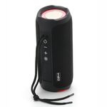T & G TG227 Altoparlante per musica Bluetooth impermeabile all'aperto T & G TG227 con supporto a LED FM / TF / USB (nero)