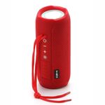 T & G TG227 Altoparlante per musica Bluetooth impermeabile portatile da esterno con supporto a LED FM / TF / USB (rosso)