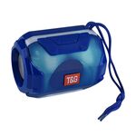 T&G TG162 LED Altoparlante Bluetooth portatile stereo Mini altoparlante wireless Subwoofer (blu)