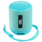T&G TG129 Altoparlante musicale wireless portatile a mani libere con microfono, supporto TF Card FM (verde)
