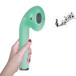 MK101 Creative Big Cuffie Forma Sound Heavy Subwoofer Altoparlanti wireless Bluetooth, supporto USB & TF (verde)