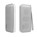 AEC BT-205 Altoparlante Bluetooth wireless portatile Altoparlante musicale stereo Microfono incorporato, supporto TF Card (bianco)