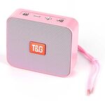 T&G TG166 Altoparlante portatile Bluetooth wireless a colori piccolo (rosa)