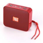 T&G TG166 Altoparlante portatile senza fili Bluetooth a colori (rosso)