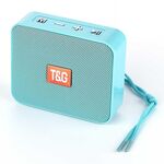 T&G TG166 Altoparlante portatile senza fili Bluetooth a colori (verde)