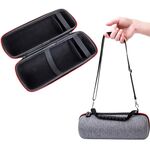 P402 per JBL Pulse4 fodera in velluto fodera portatile sacchetto di archiviazione coperchio protettivo (grigio argento + nero)