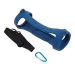 Per la carica JBL 4 altoparlante Bluetooth Copertura protettiva in silicone portatile con tracolla e moschettone (blu navy)