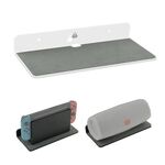 Staffa di stoccaggio della parete per altoparlante Bluetooth Home Soggiorno Decorazione della parete Decorazione dell'organizzatore di stoccaggio, Dimensioni: 9 x 4 x 1,25 pollici (bianco)