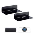 Bracket della fotocamera della sorveglianza dell altoparlante della famiglia 4 PCS (nero)