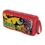 Dorealme F0 TWS Mini Graffiti Bluetooth Speaker Supporto Scheda FM / TF (GRAFFITI ROSSO)