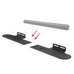 Per Yamaha YAS-209 / YAS-306 / ATS-1060 / YSP-1600 Staffa del suono della barra del suono Split Bracket da parete