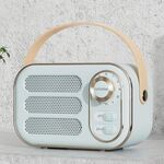DW13 Hifi portatile Mini retrò retrò altoparlante Bluetooth (Violet Blue)