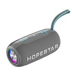 Hopestar H49 RGB Light TWS Stopaker bluetooth wireless impermeabile (grigio)