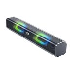 Hoco BS49 Bluetooth 5.1 Altoparlante wireless Desktop Sonno abbagliante (Grigio metallico)