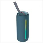HOPESTAR P37 Altoparlante Bluetooth wireless impermeabile con luce RGB portatile per esterni (blu)