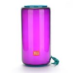 T&G TG639 Altoparlante Bluetooth wireless TWS portatile da 10 W con luce LED (azzurro)