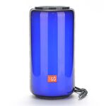 T&G TG639 Altoparlante Bluetooth wireless TWS portatile da 10 W con luce LED (grigio)