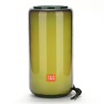 T&G TG639 Altoparlante Bluetooth wireless TWS portatile da 10 W con luce LED (verde)