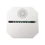 A189 Base per altoparlante Bluetooth con luce notturna 3D colorata a LED con scatola (quadrato bianco)