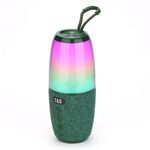 T&G TG644 Altoparlante Bluetooth portatile ad alta potenza con luce RGB da 5 W (verde scuro)