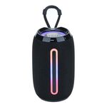 T&G TG653 TWS LED Mini altoparlante esterno audio stereo wireless portatile (nero)