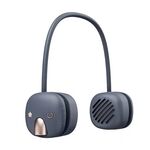 Altoparlante Bluetooth portatile senza fili appeso al collo T5 USB (blu)