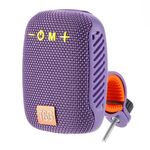 Altoparlante impermeabile T&G TG-392 per bicicletta da esterno TWS Wireless Bluetooth IPX5 (viola)