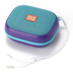 Altoparlante impermeabile T&G TG-394 da esterno TWS Wireless Bluetooth IPX7 (viola)