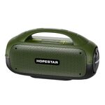 HOPESTAR A50 80W IPX6 Altoparlante Bluetooth portatile impermeabile Subwoofer esterno (verde militare)