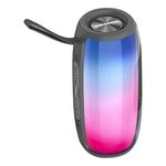 HOPESTAR P40 Pro IPX6 Altoparlante Bluetooth wireless con luce RGB impermeabile (grigio)