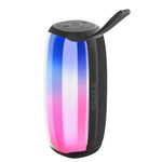 HOPESTAR P50 IPX6 Altoparlante Bluetooth portatile impermeabile da esterno con luce RGB (nero)