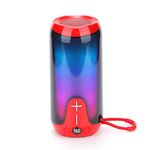 T&G TG651 Altoparlante Bluetooth wireless portatile Subwoofer TWS da esterno (rosso)