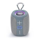 T&G TG-658 Altoparlante Bluetooth wireless per bassi pesanti USB ad alta potenza da 8 W per esterni (grigio)