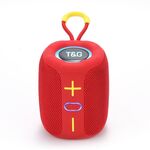 T&G TG-658 Altoparlante Bluetooth wireless per bassi pesanti USB ad alta potenza da 8 W per esterni (rosso)