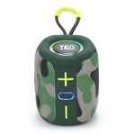 T&G TG-658 Altoparlante Bluetooth wireless per bassi pesanti USB ad alta potenza da 8 W per esterni (mimetico)