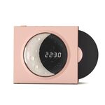 X09 Moon Clock Altoparlante Bluetooth Altoparlante wireless intelligente da tavolo (rosa)