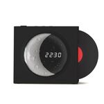 X09 Moon Clock Altoparlante Bluetooth Altoparlante wireless intelligente da tavolo (nero)