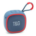 T&G TG659 Mini altoparlante Bluetooth portatile TWS da esterno (blu)