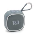 T&G TG659 Mini altoparlante Bluetooth portatile TWS da esterno (grigio)