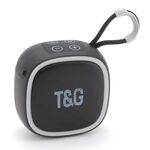 T&G TG659 Mini altoparlante Bluetooth portatile TWS da esterno (nero)